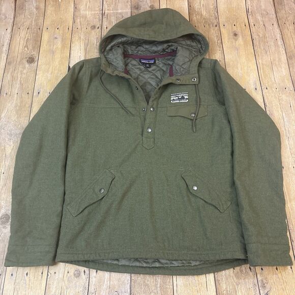 Patagonia 40th Anniversary Reclaimed Wool Jacket Snap T Pullover Hoodie XXS - Picture 2 of 10